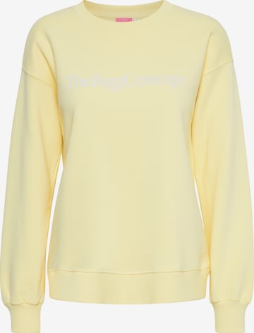 The Jogg Concept Sweatshirt in Gelb: predná strana