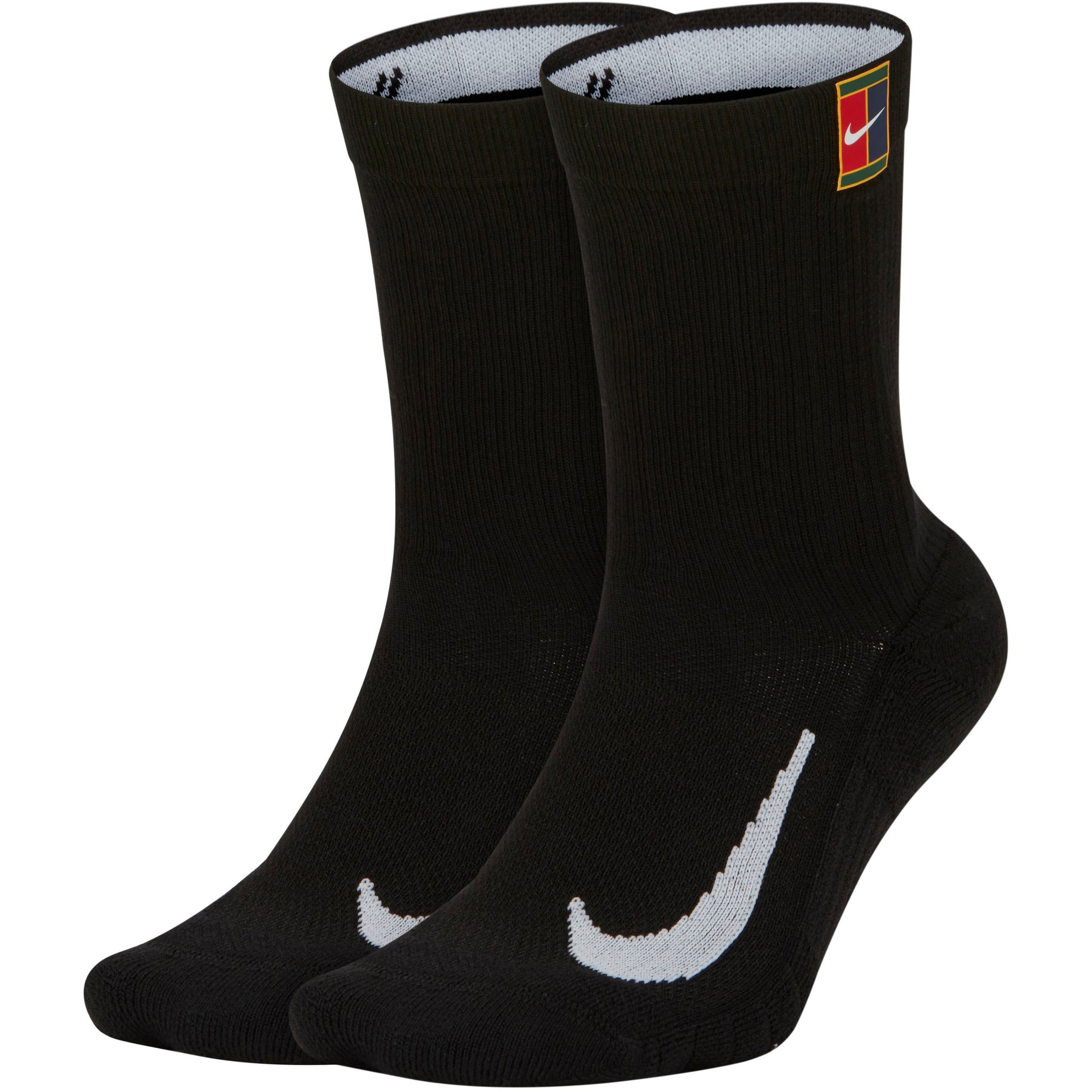 NIKE Athletic Socks in Black