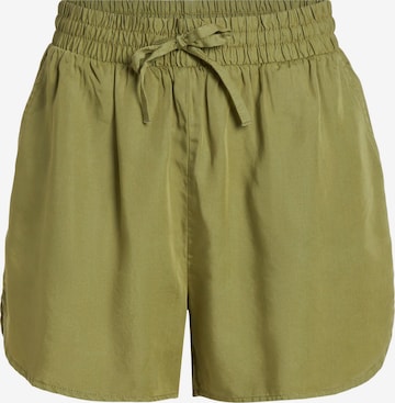 VILA Regular Pants 'MISTI' in Green: front