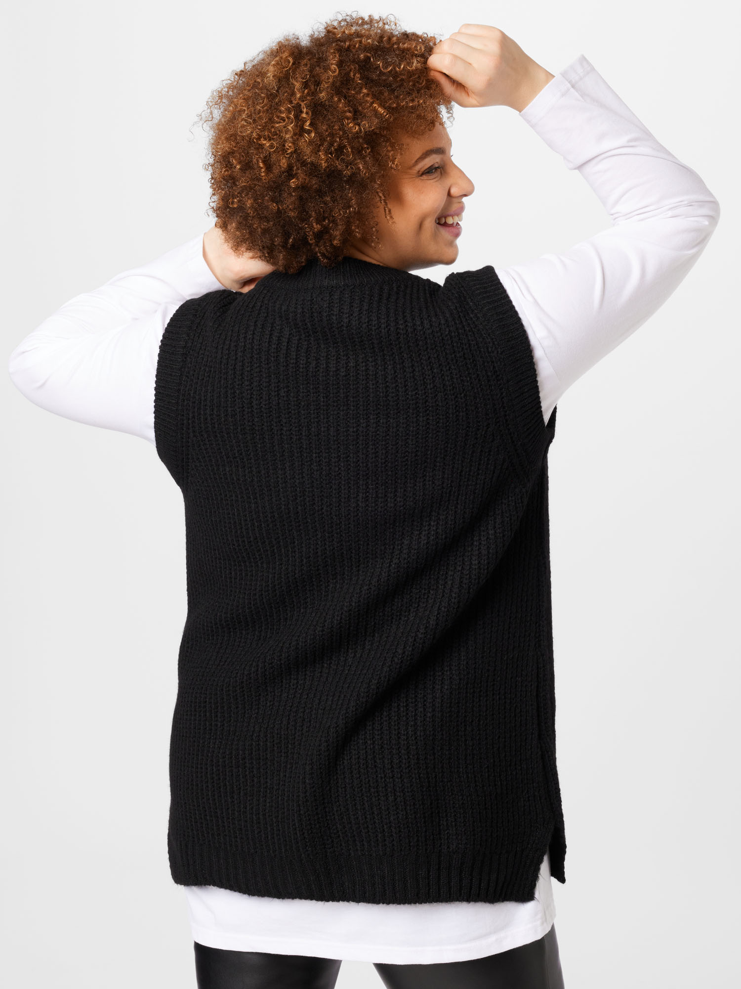 LsMiI Kobiety Z-One Sweter Safira w kolorze Czarnym 