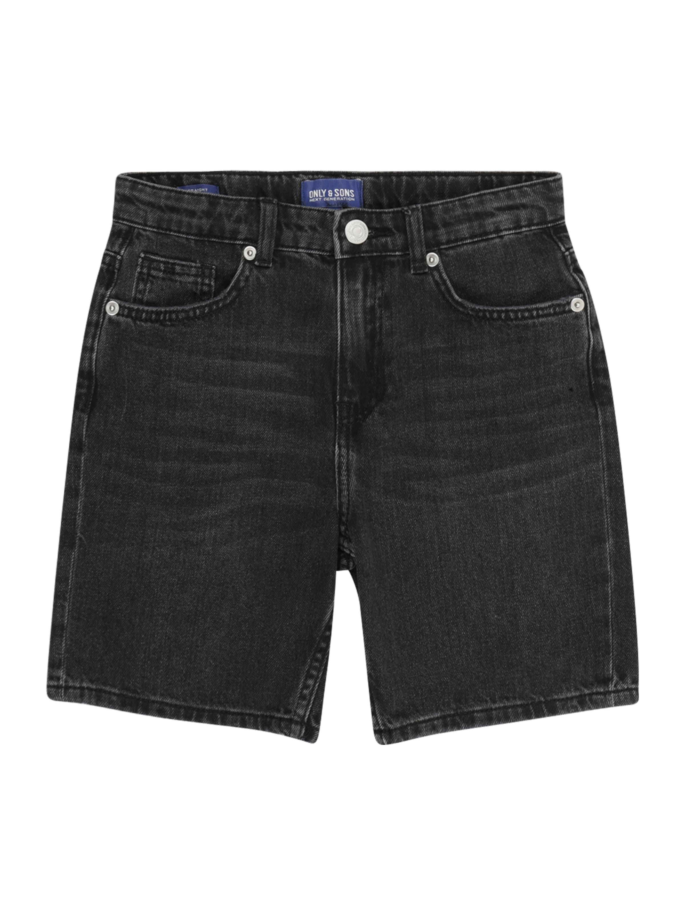 Only & Sons Junior - Regular Calças de ganga 'OSJEDGE' em preto: frente