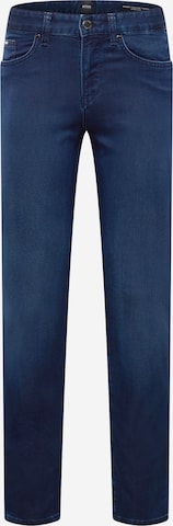 BOSS Black - Skinny Calças de ganga 'Delaware' em azul: frente