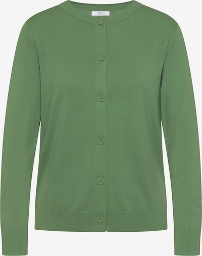 CECIL Strickjacke in hellgrün, Produktansicht