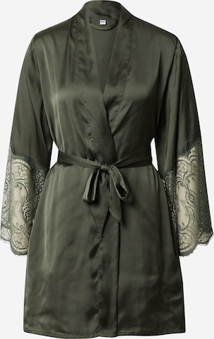 Hunkemöller Dressing Gown in Green: front