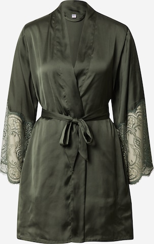 Robe de chambre Hunkemöller en vert : devant