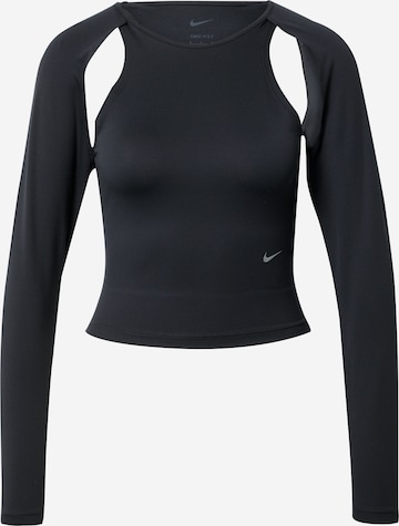 NIKE - Camisa funcionais em preto: frente