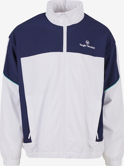 Sergio Tacchini Sportska jakna 'Nilo' veličine L u mornarsko plava / bijela, Pregled proizvoda