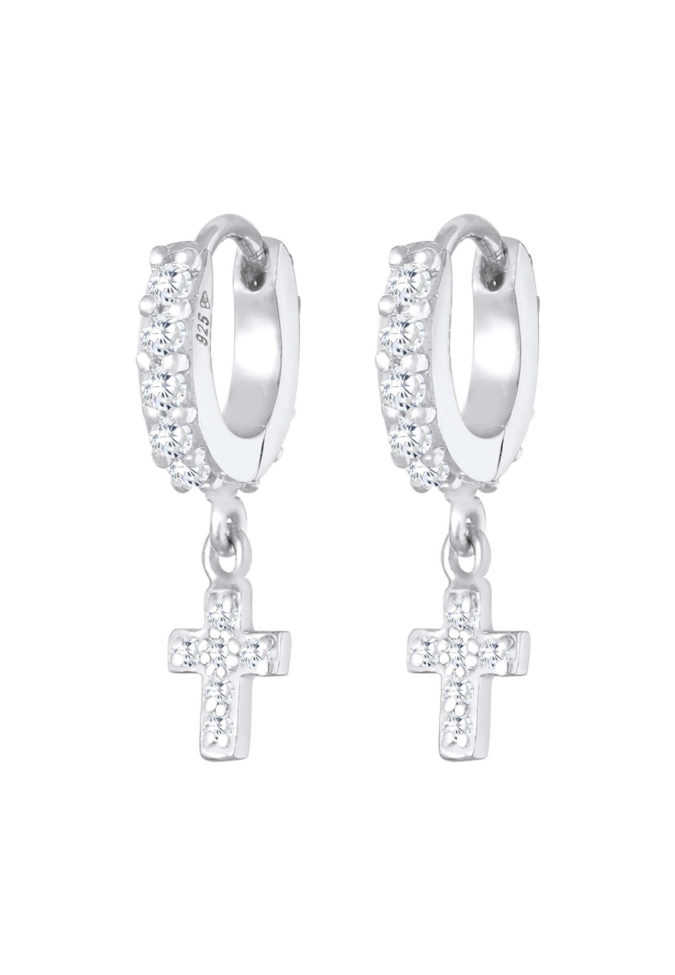 ELLI Earrings in Silver: front