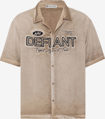 ruda Dandalo Patogus modelis Marškiniai: priekis