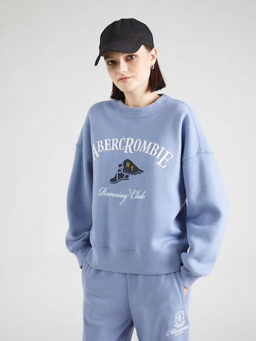 Sweat-shirt Abercrombie & Fitch en bleu