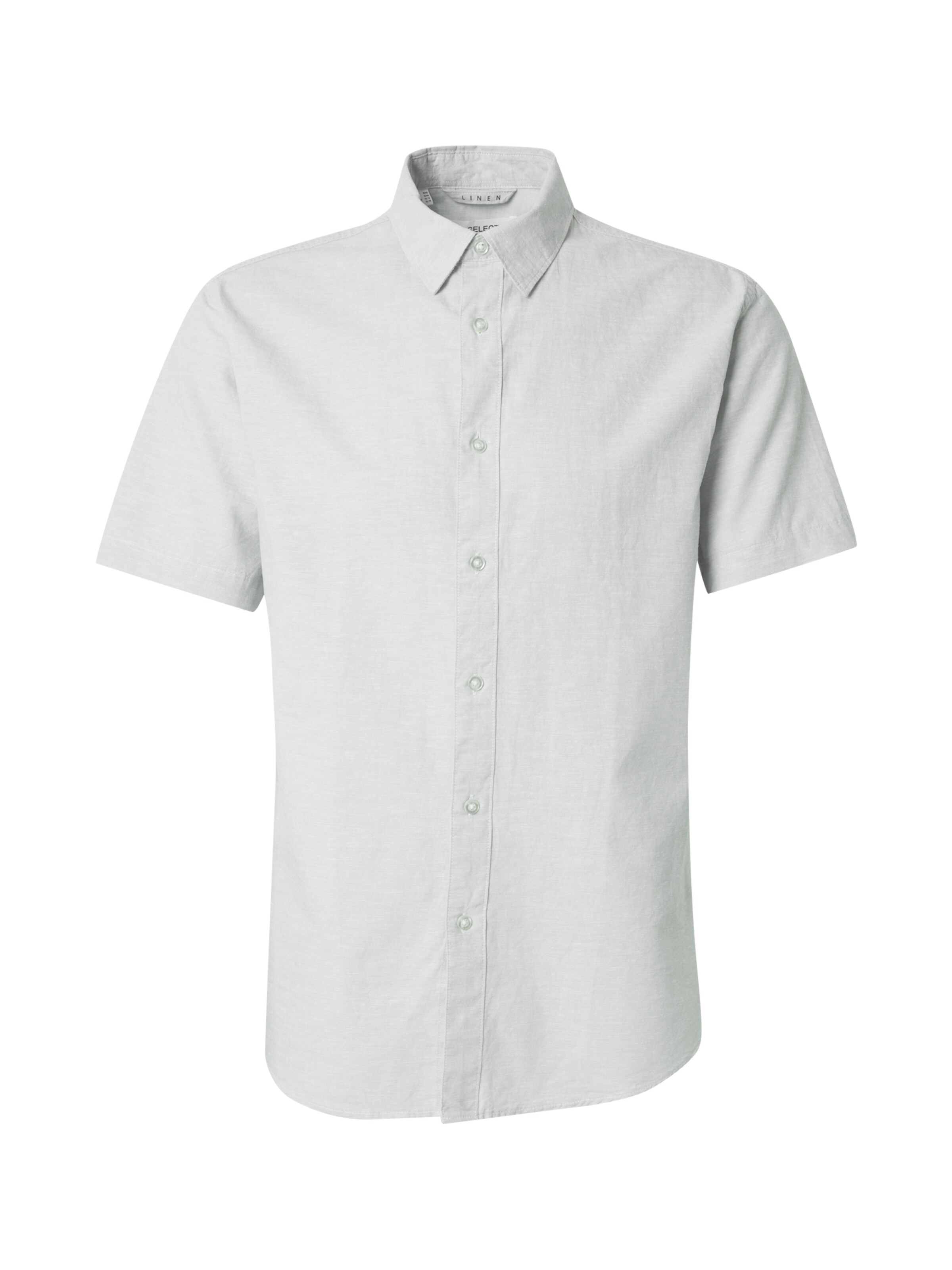 SELECTED Рубашка в Зеленый: спереди