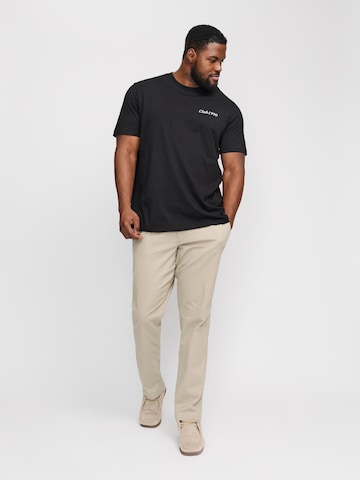 Jack & Jones Plus Slimfit Chino 'JPSTMarco JJDave' in Beige