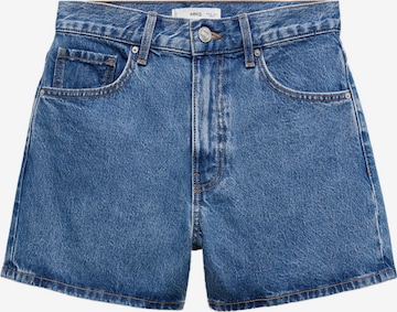MANGO Regular Shorts 'ZOE' in Blau: predná strana