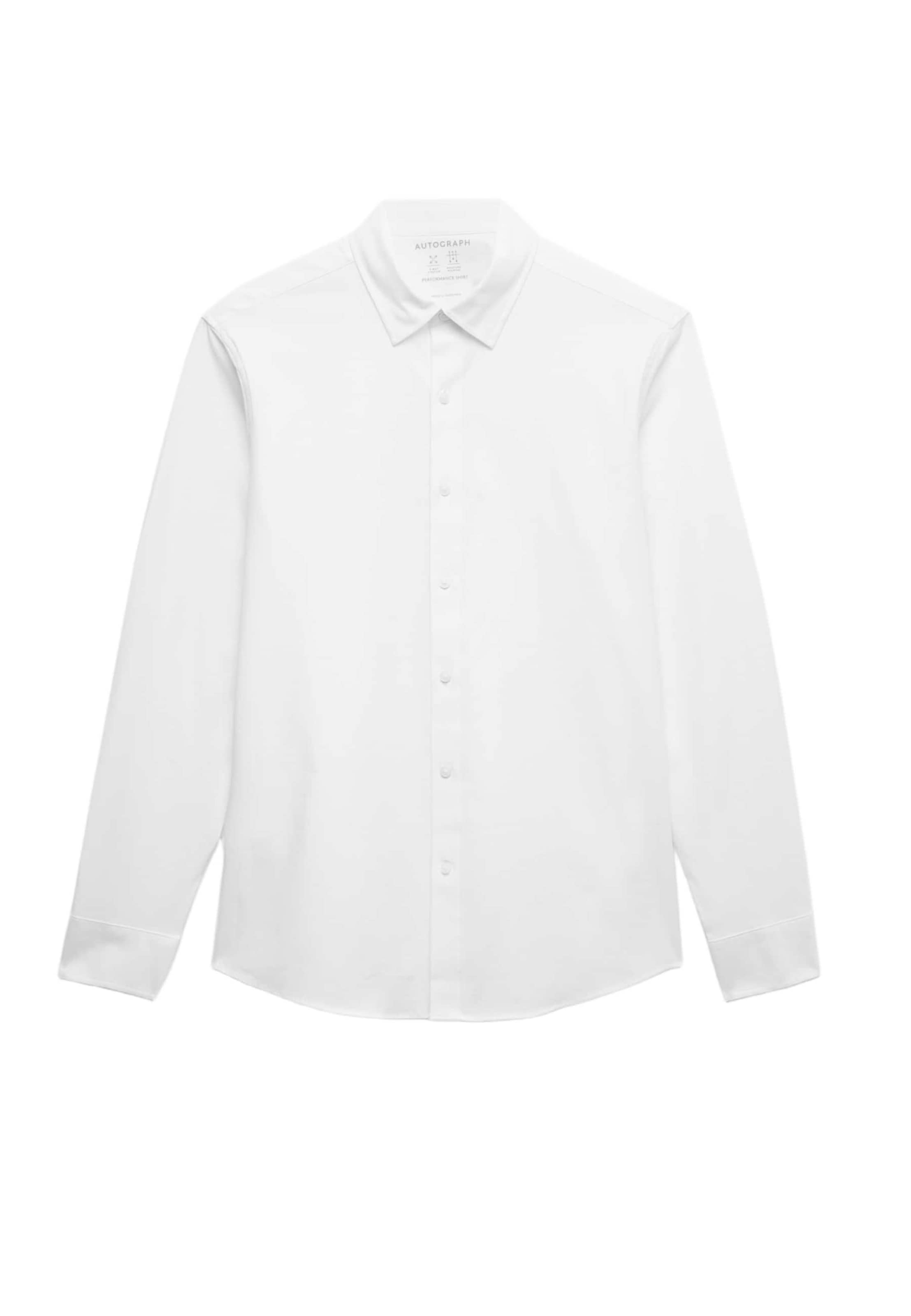 Camicia business in 37-38 Marks & Spencer di colore bianco, Visualizzazione prodotti