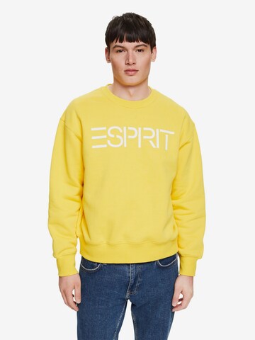 ESPRIT Sweatshirt in Yellow: front