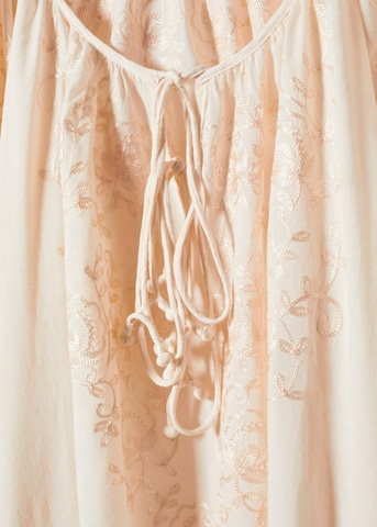 Robe 'icaria' MANGO en beige