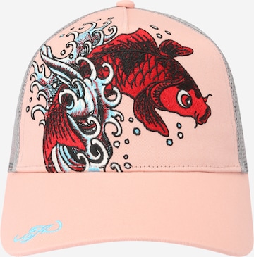 Cappello da baseball di Ed Hardy in rosa