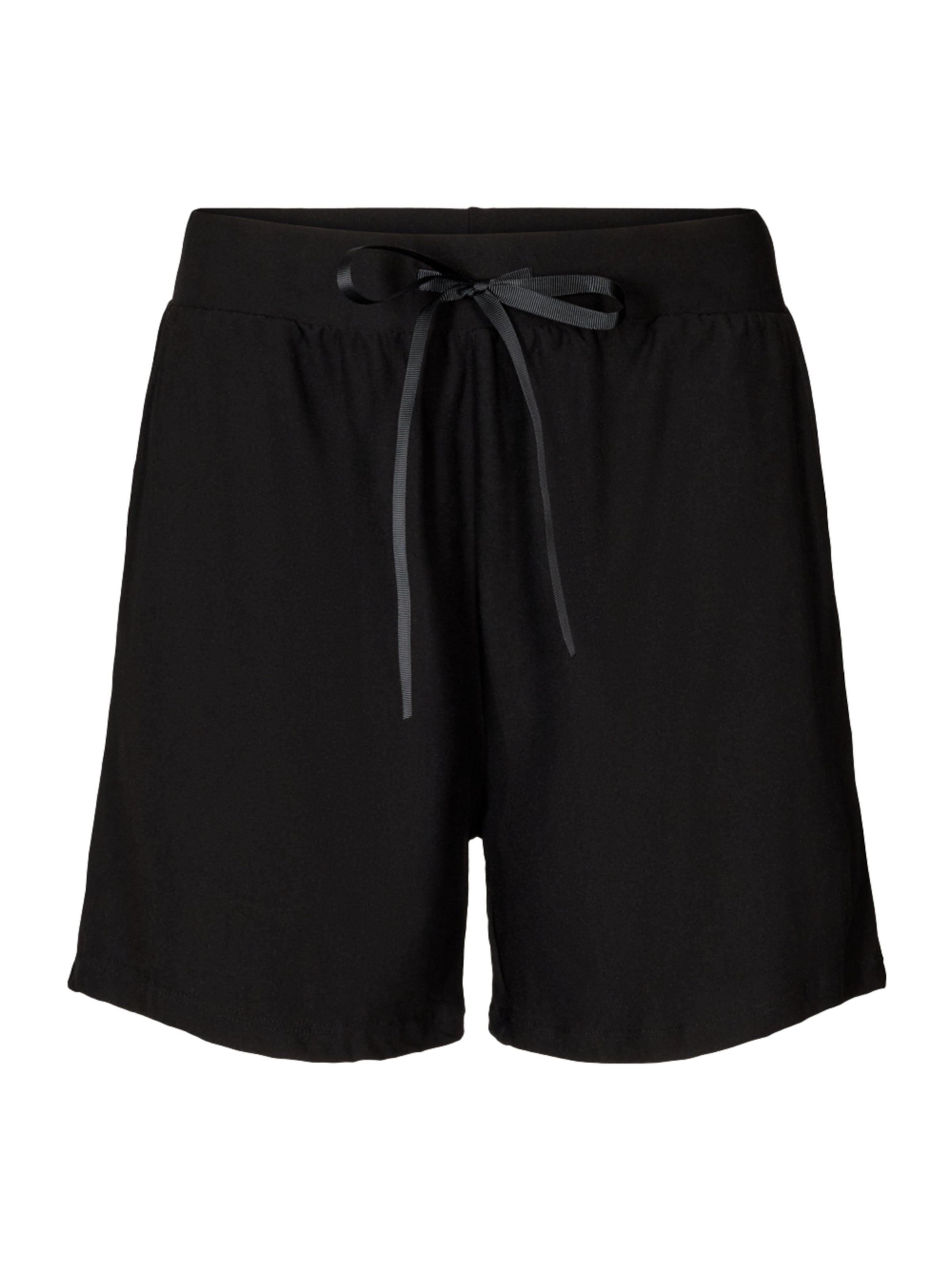 Liberte Essentiel Regular Shorts ' ALMA ' in Schwarz: Vorderseite