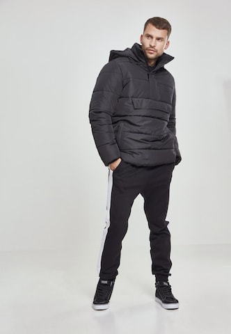 Urban Classics Winter Jacket in Black