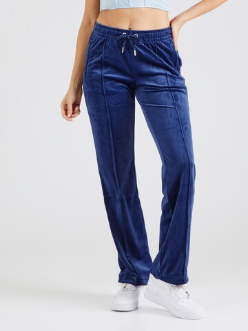 Juicy Couture - Loosefit Pantalón 'Tina' en azul: frente