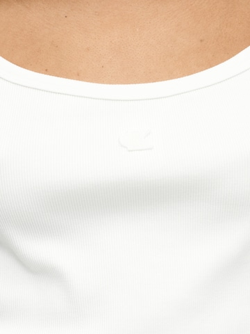 Calvin Klein Jeans - Top en blanco