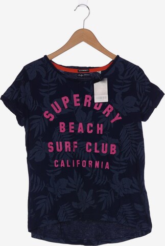 Superdry T-Shirt S in Blau: predná strana