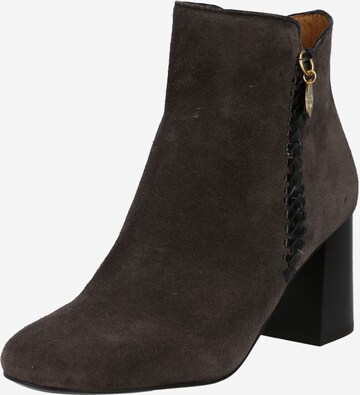 See by Chloé - Botines 'LOUISE' en negro: frente