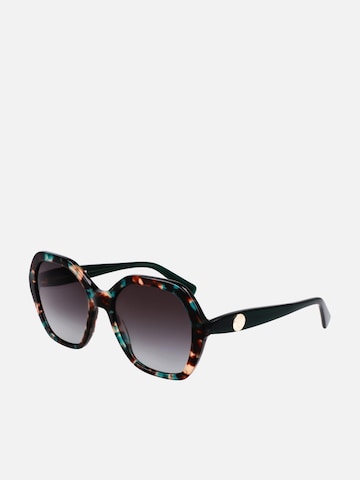 Longchamp - Gafas de sol en verde: frente