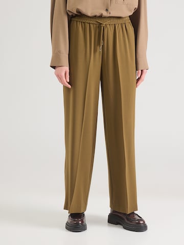 žalia ABOUT YOU Standartinis Kelnės su kantu 'Melody': priekis