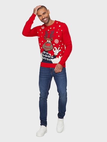 Threadbare Sweater in Red