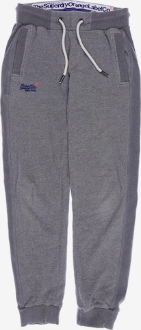 Superdry Stoffhose 29-30 in Grau: predná strana