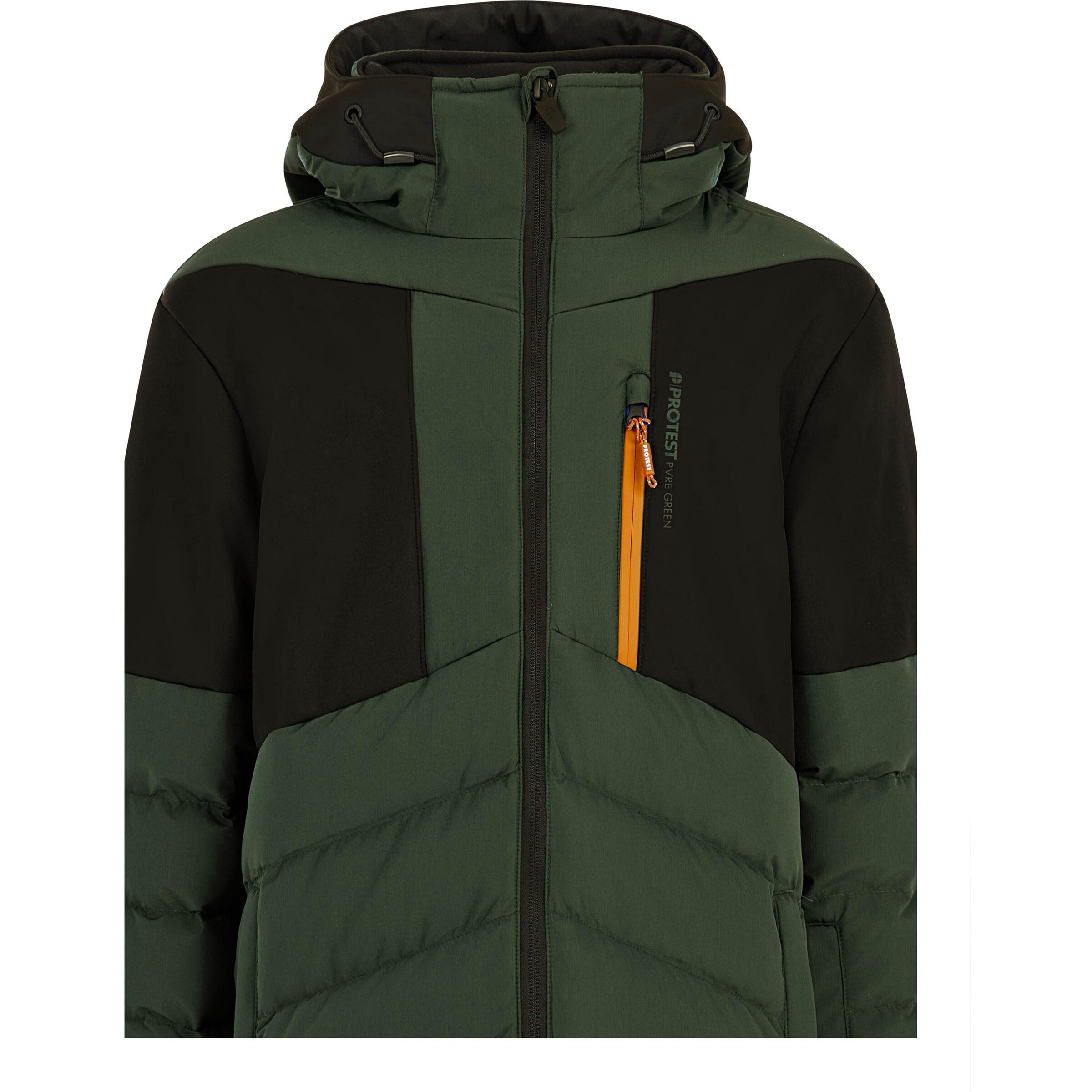 PROTEST Athletic Jacket 'Brucer' in Green