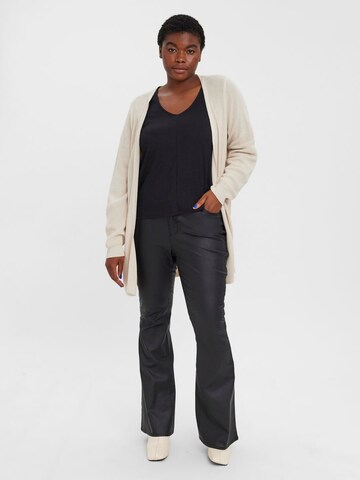 Cardigan Vero Moda Curve en beige