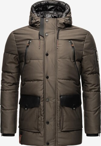 STONE HARBOUR Winterjacke 'Mitjaa' in Grau