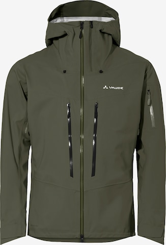 VAUDE Outdoorjacke 'Monviso' in Grün: Vorderseite