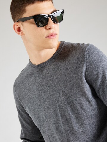 Pull-over 'Leno' BOSS en gris