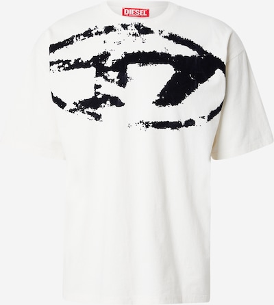 DIESEL Shirt 'T-BOXT-N14' in Black / White, Item view