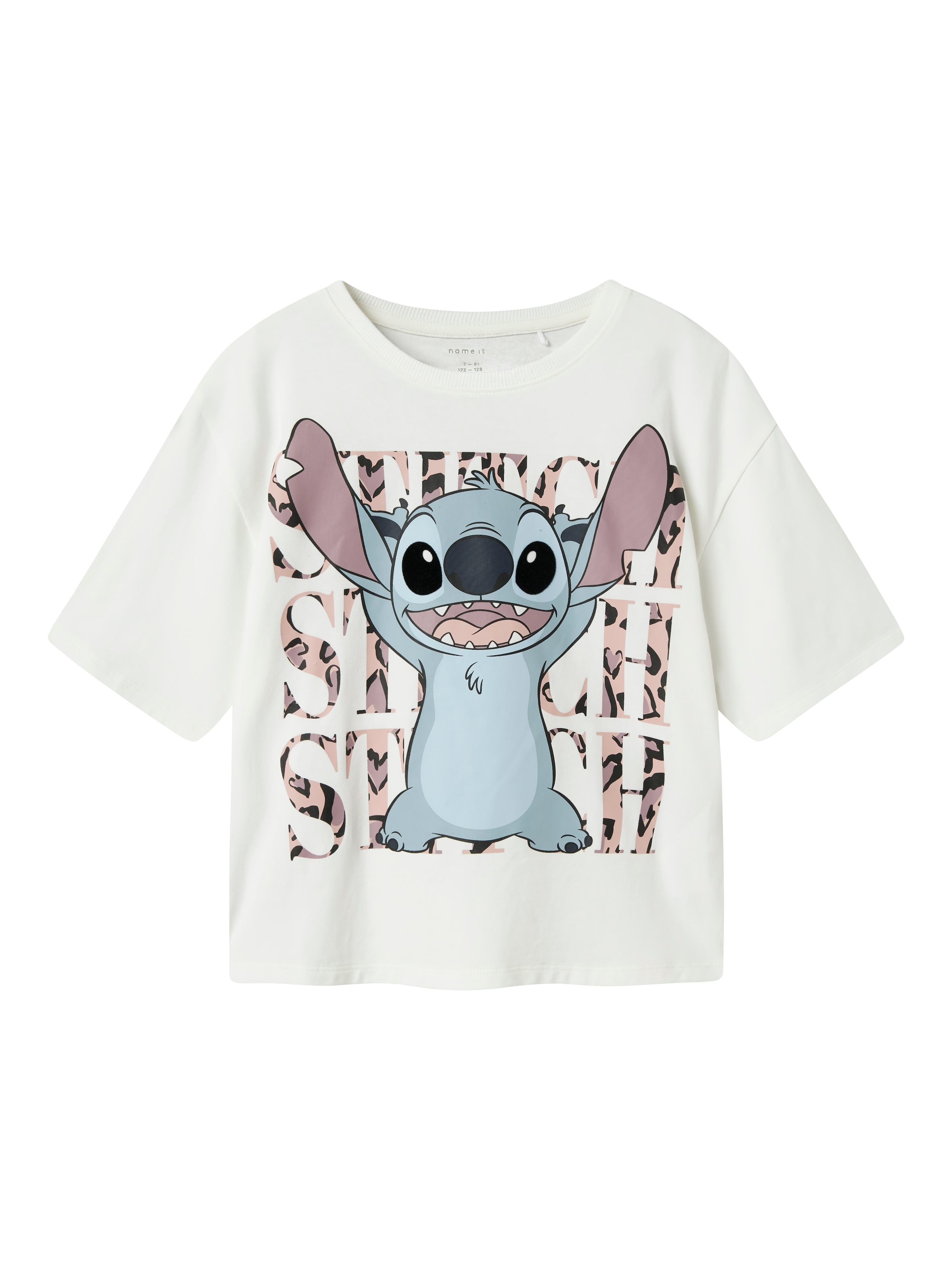 NAME IT - Camisola 'NKFJixi Stitch' em branco: frente