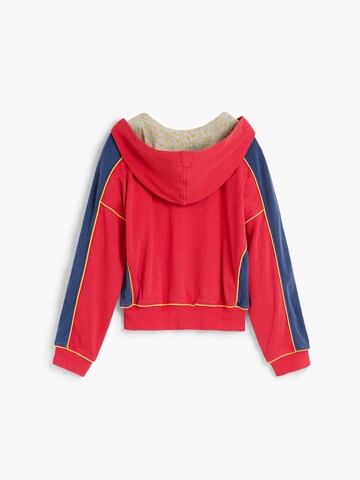 Giacca di felpa di Desigual in rosso
