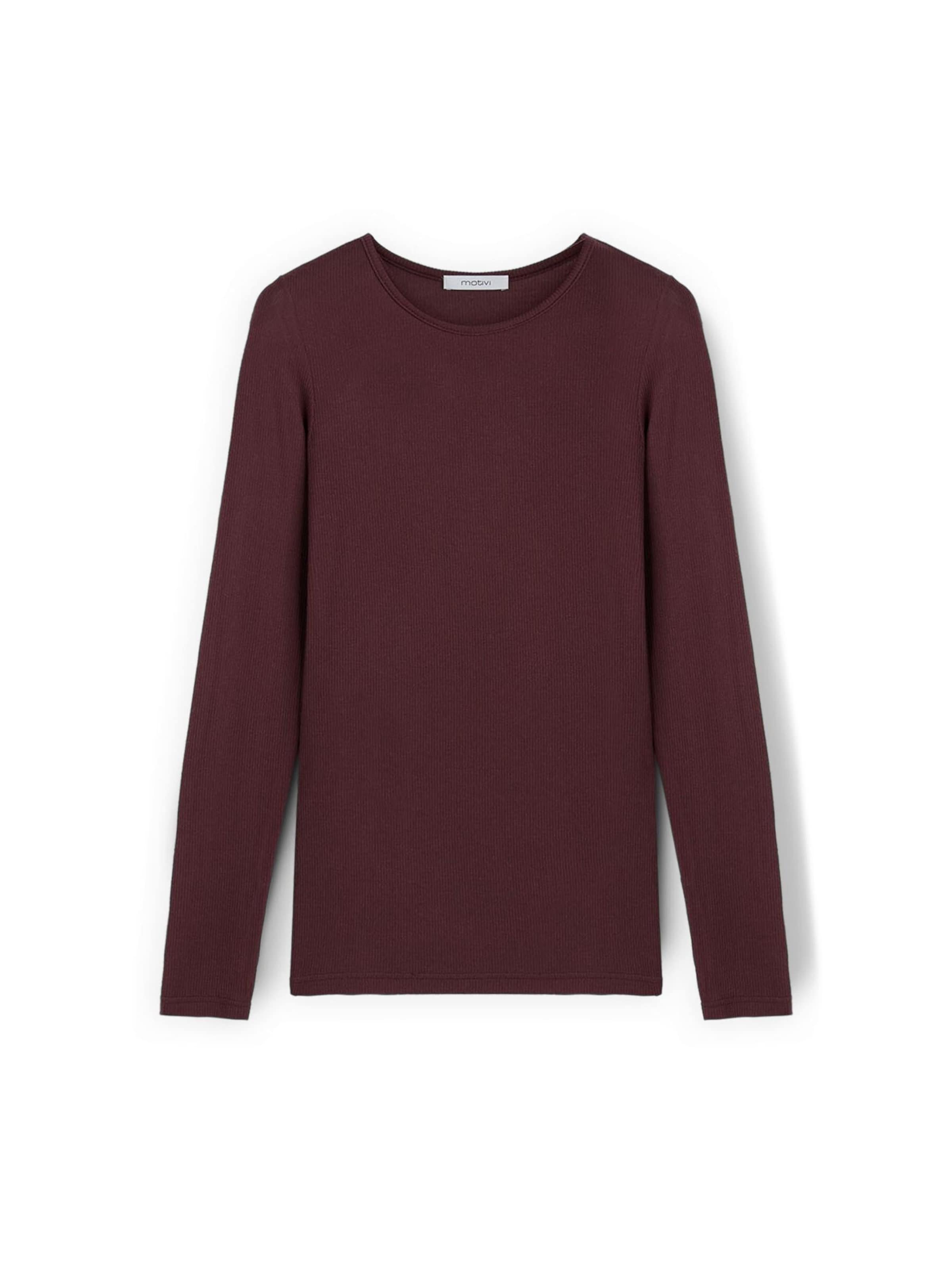 MOTIVI Shirt in Lila: voorkant