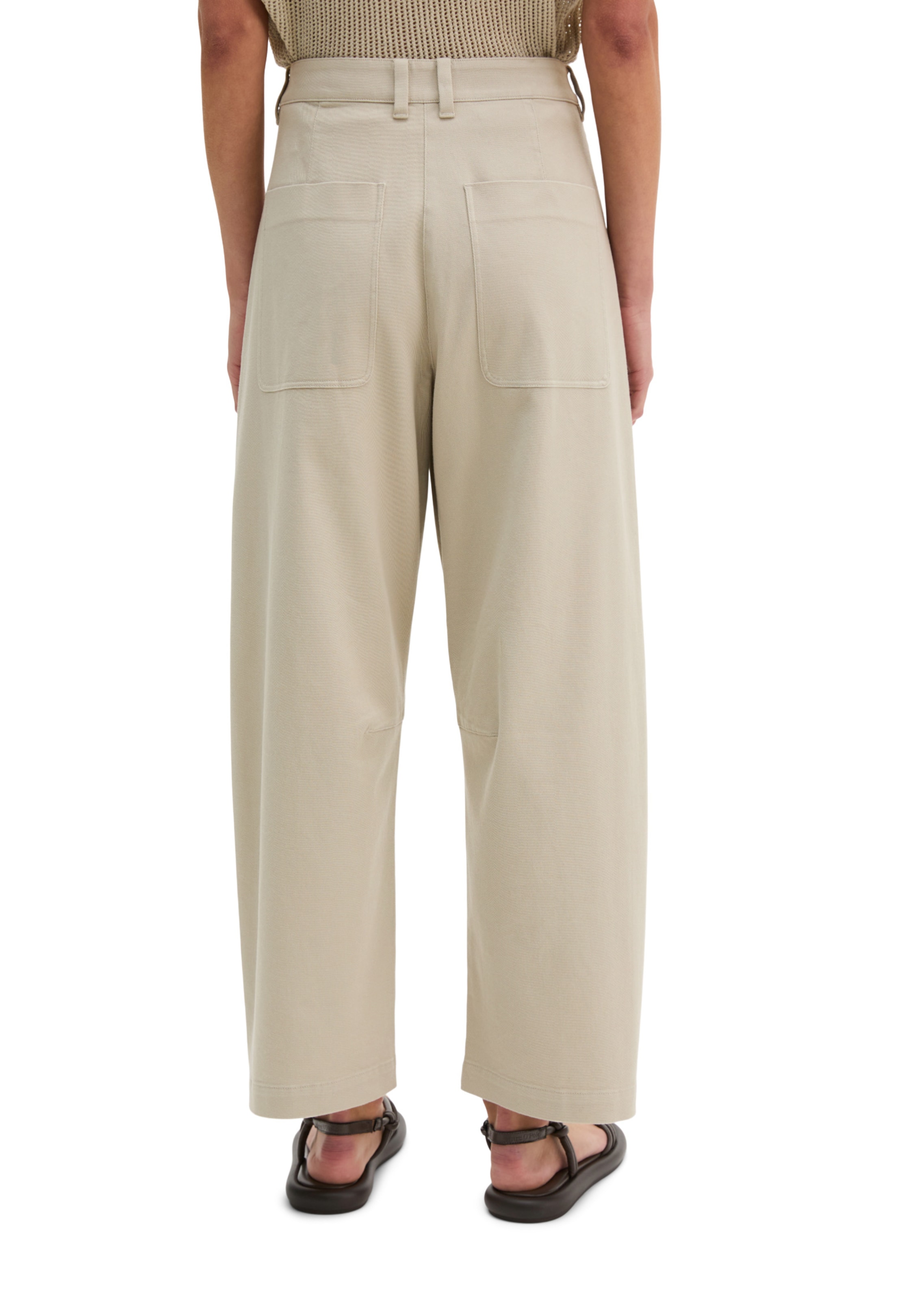 Barrel Pantalon Marc O'Polo en beige