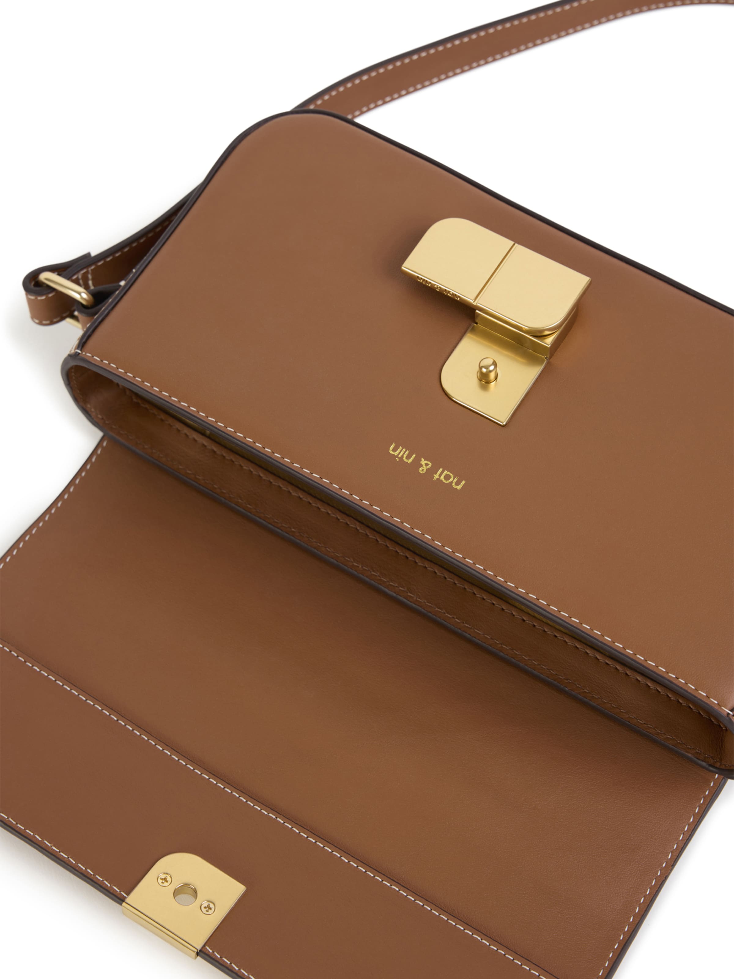 Nat&Nin Crossbody bag ' ALICE SMALL ' in Brown