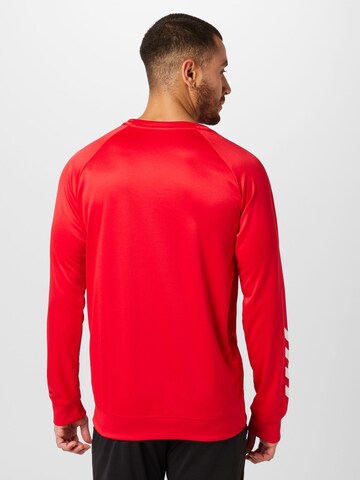 Hummel Sport sweatshirt i röd