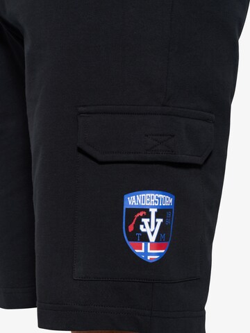 Jan Vanderstorm Loose fit Workout Pants 'Harthaknut' in Black