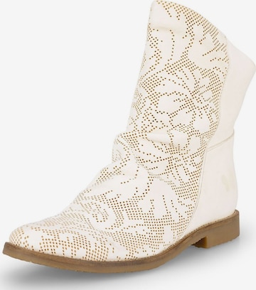 Bottines FELMINI en beige : devant