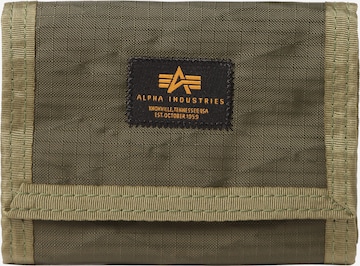 ALPHA INDUSTRIESNovčanik - zelena boja: prednji dio