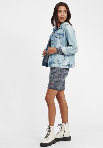Robes en maille 'Danielle' Oxmo en bleu