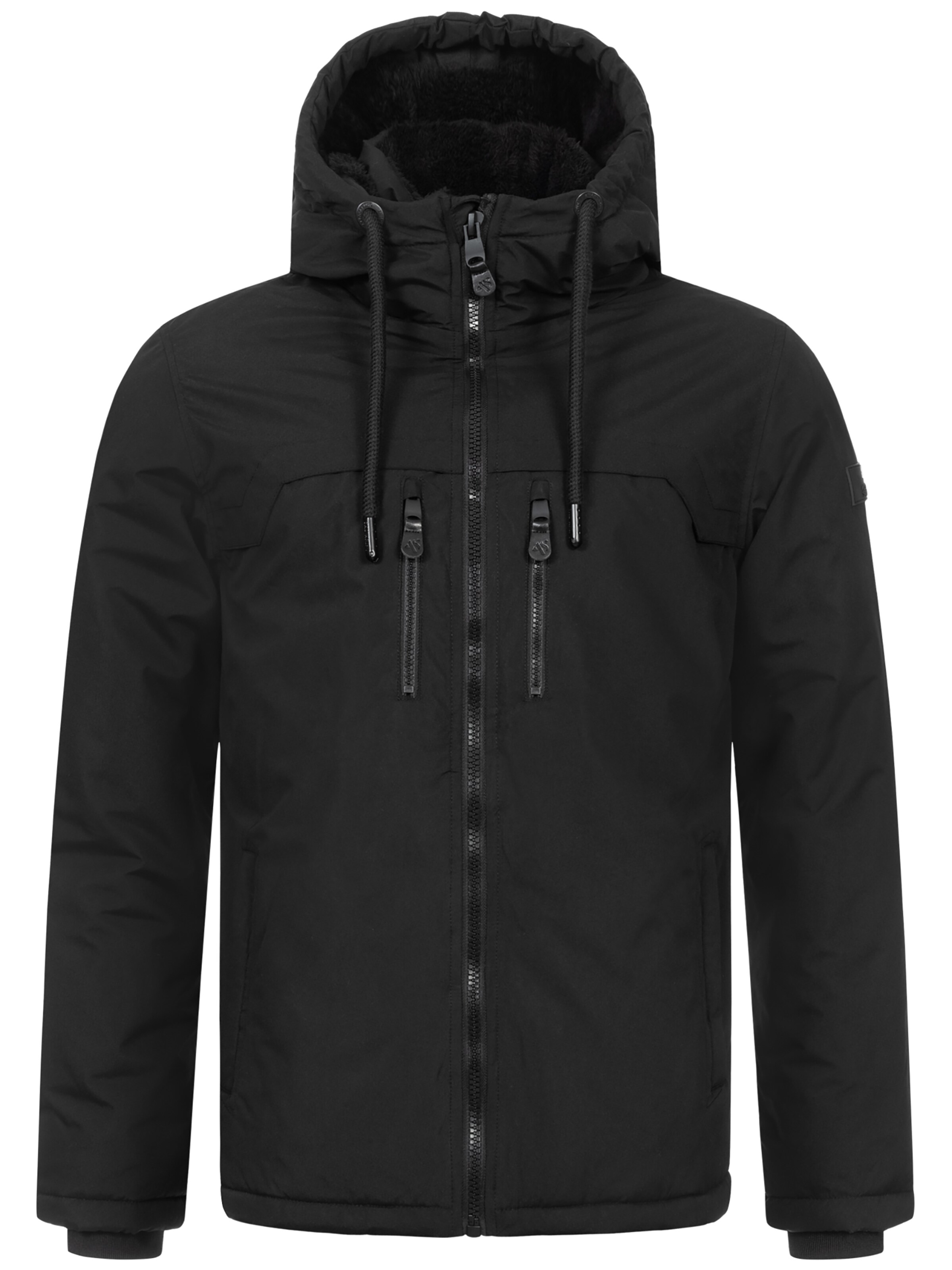 Alessandro Salvarini Winterjacke in Schwarz