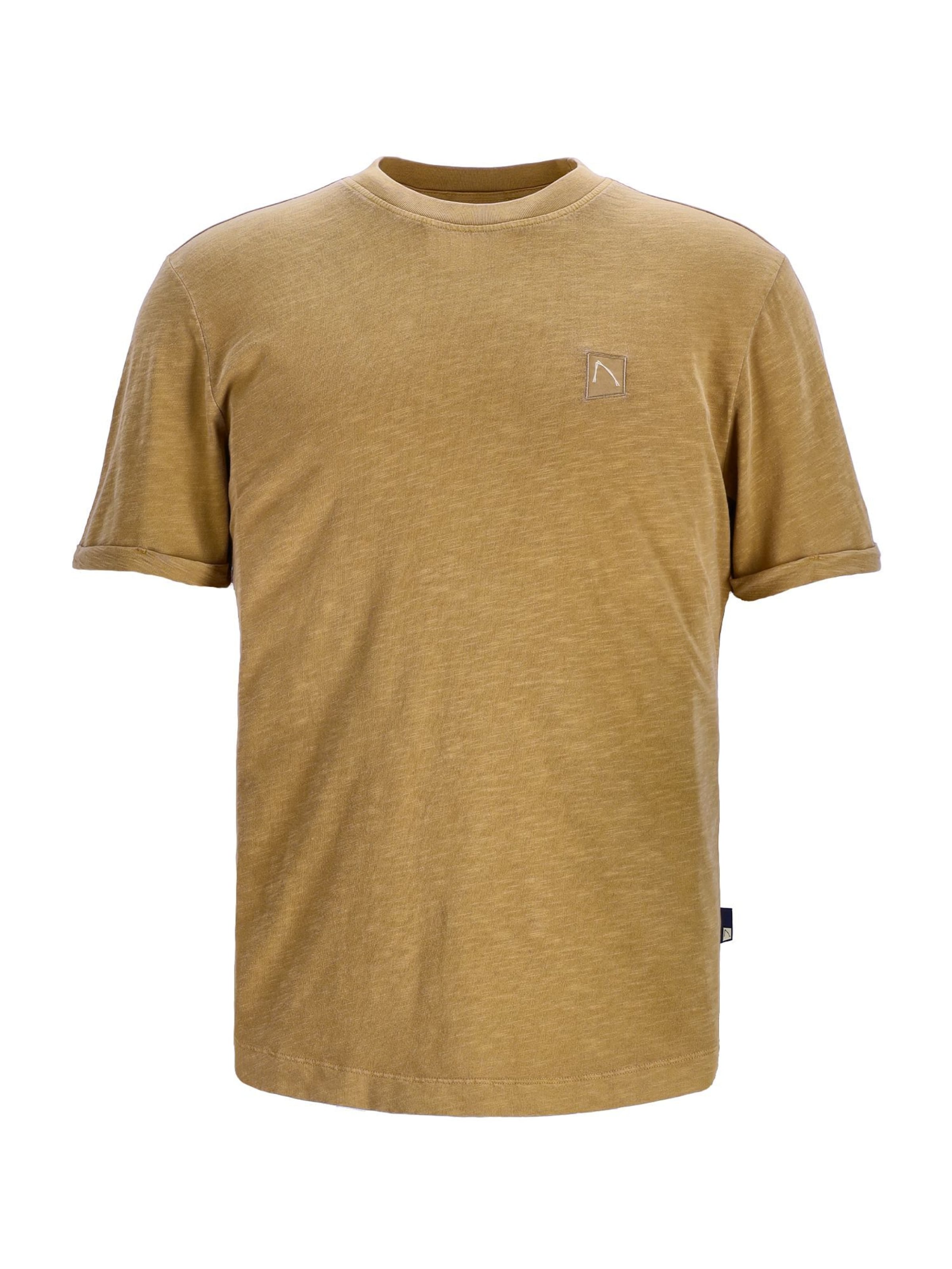 CHASIN' Shirt 'Brody Slub' in Brown: front