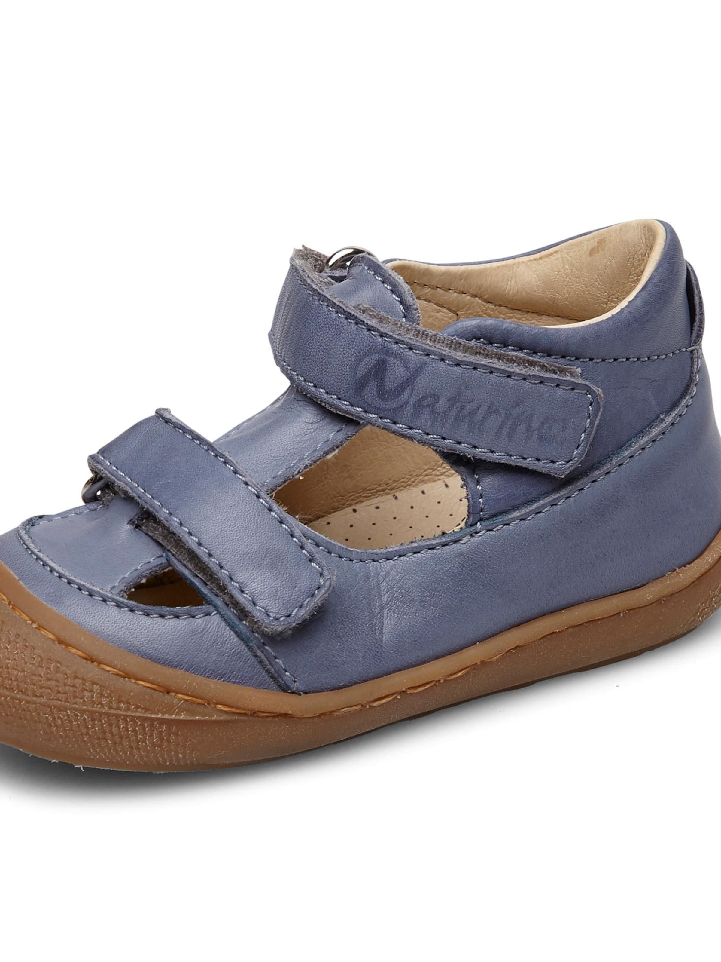 NATURINO Offene Schuhe 'PUFFY'‌‌‌‌ in Blau: Vorderseite